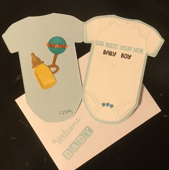 Inside Welcome Little one
Keywords: Onesie Fold it