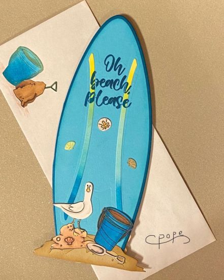 Oh Beach Please
Keywords: Surf Board Slimline Fold it