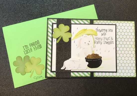 St Patricks day
Keywords: Gardenbunny2stamp