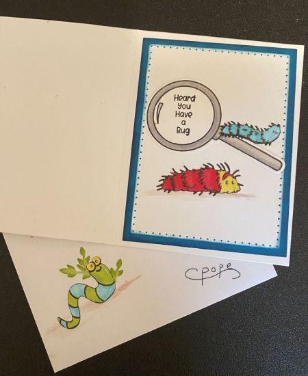 Card # 2 Warm Fuzzies online class inside
Keywords: Warm Fuzzies online Class