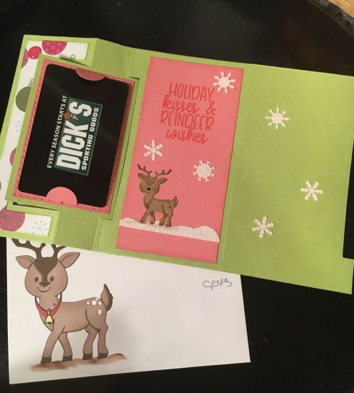 Inside Reindeer Christmas
Keywords: Rectangle flip it.