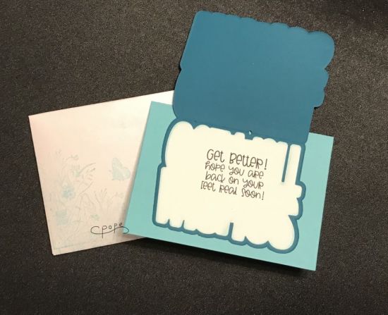 Inside A2 get Well wishes
Keywords: Get Well Wishes Fold it