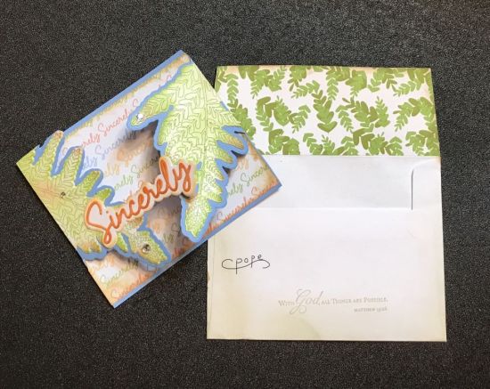 Envelope from Fern Class
Keywords: Fern Class