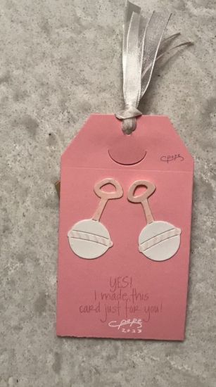 Back gift tag holder
Keywords: Gift Card Envelope die Set