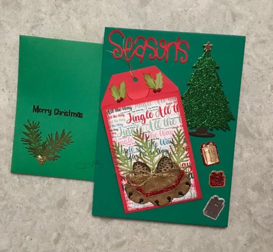 Front gift card tag die
Keywords: Gift card tag die