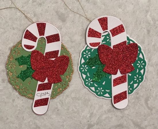 Candy Cane fold it ornament
Keywords: Candy Cane Fold It