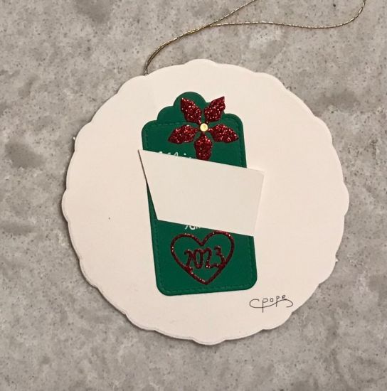 Backside Swish card ornament
Keywords: Swish Card