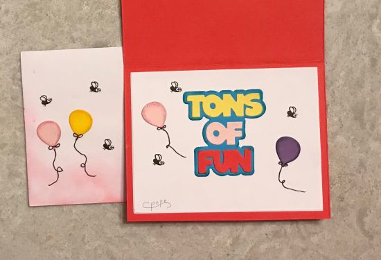 Inside Card # 2 Tons of fun
Keywords: Tons of fun class