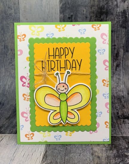 Happy birthday card
Butterfly2stamp
Scalloped Rectangles
