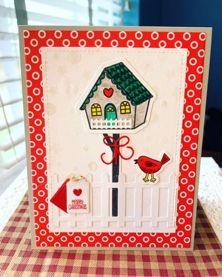 Snowglobe2stamp 
Keywords: Snowglobe2stamp birdhouse2stamp scalloped tags fence