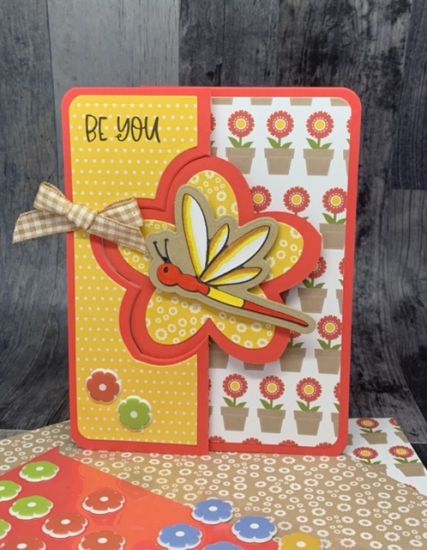 Dragonflies2stamp 
Keywords: Flower5PetalFlip