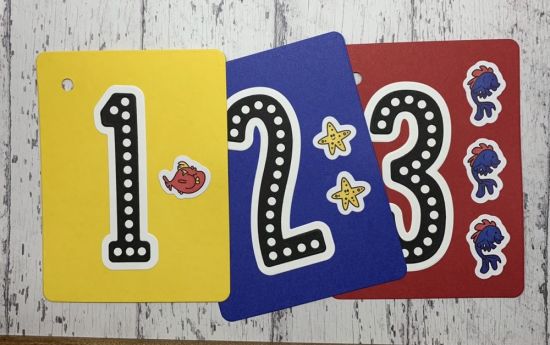 4 Inch Numbers 

