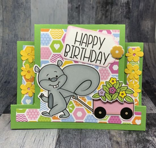 Center Step Up Card
