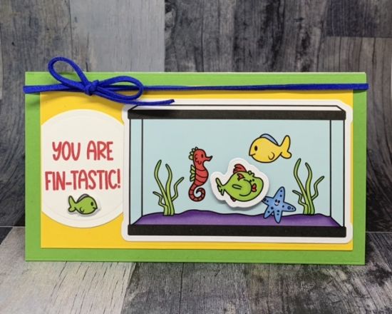 Fishtank2stamp mini slim line

