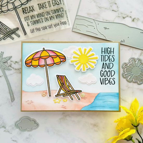 Keywords: 5x7BeachSceneBackgroundDie