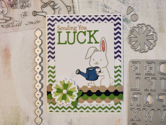 Sending You Luck
Growing you some Luck.
Keywords: gardenbunny2stamp flower2build uppercase type border die