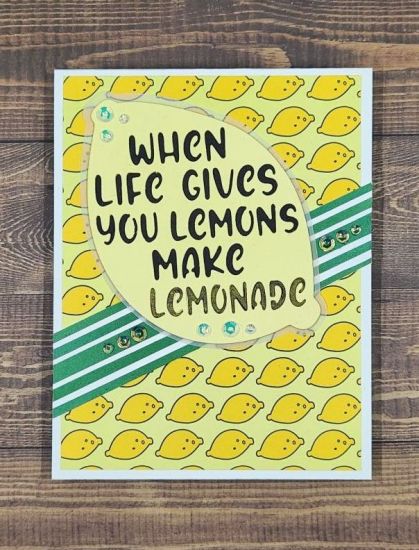 An encouraging card for a friend
Keywords: April 2023 Kit Club Lemon die
