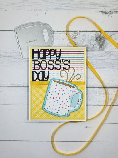Happy Boss's Day
A mug card for the Boss
Keywords: hotchocolate2stamp dies Uppercase type alphabet die