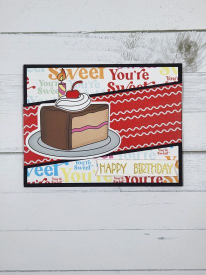 Happy Birthday
I used papers from the June 2023, You're Sweet, Card Kit and the August 2023 SheetLoad from Crafty Al to make a quick birthday card.
Keywords: Happy Birthday