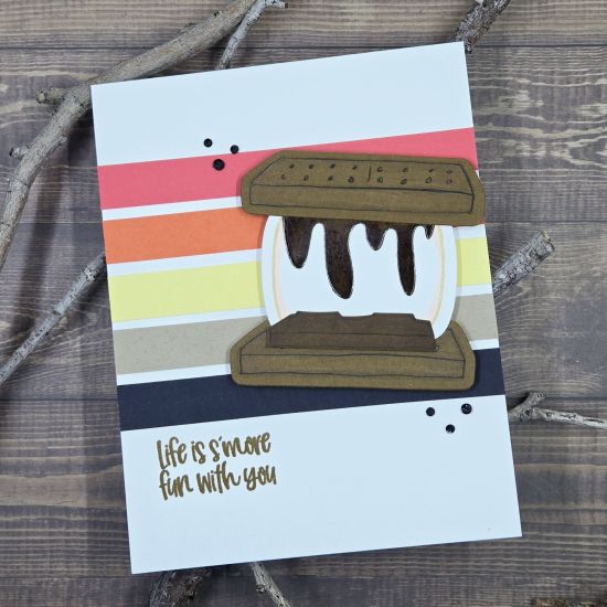 Life is s'more fun with you
I used the smores2stamp set to make my June 2024 Card of the Month. 
Keywords: smores2stamp