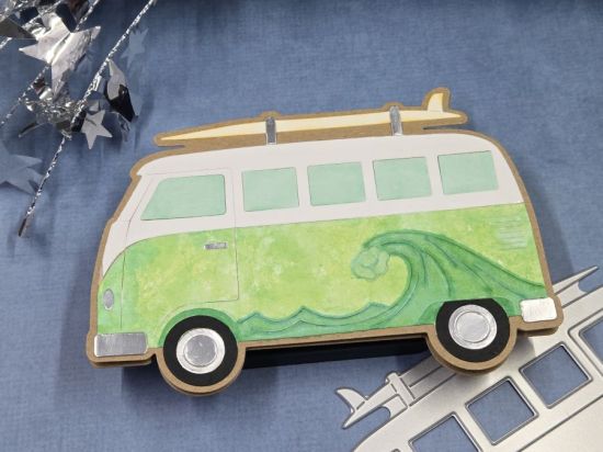A belated birthday card
Using the 70s Bus Fold-It card die set I created this shaped card to send to my brother for belated birthday greetings.
Keywords: 70s Bus Fold-it