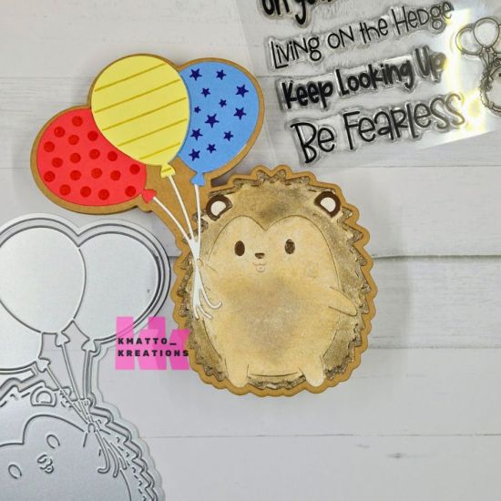 Hedgehog and Balloons
Using scraps of Poppy, Lemonade and Pacific cardstock I created this cute fella who is floating by on balloons to wish you a happy birthday.
Keywords: Hedgehog and Balloons (Fold-It Club Jul 2026)