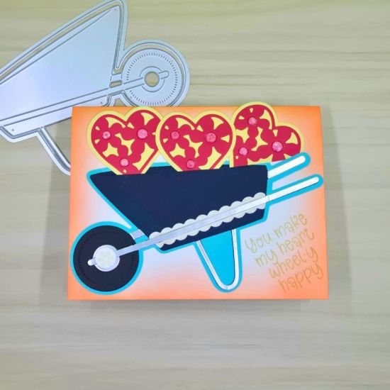 Wheel-y Happy
I used the Mar 26 Fold-It Club (Wheelbarrow) along with the floral heart from the Gnome Fold-It with Extras, to create an A2 card.
Keywords: Wheelbarrow Fold-it, Gnome Fold-it with Extras, Lemonade, Strawberry, Ocean, Midnight