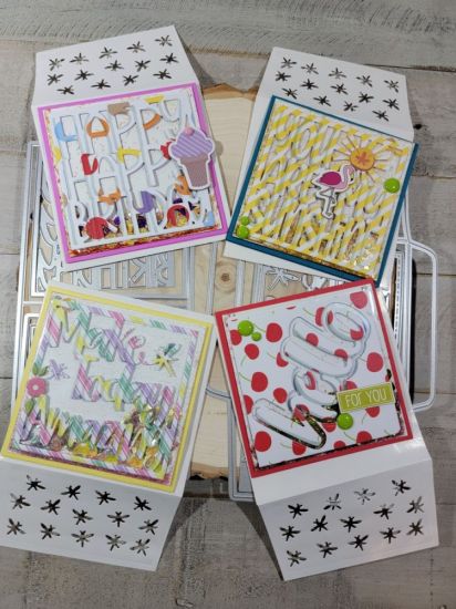 Keywords: 4x4 Square Cards