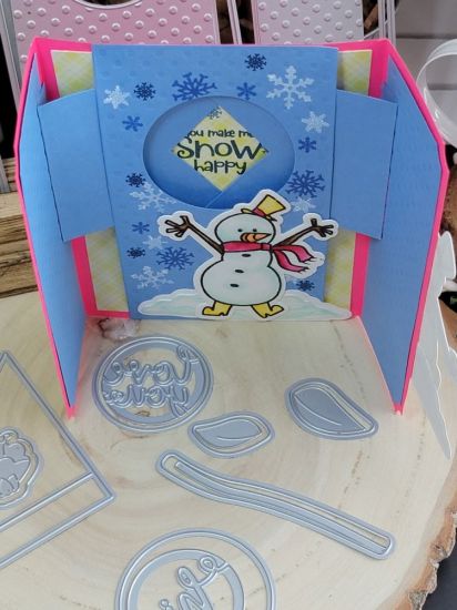 Keywords: snowmen, peek a boo