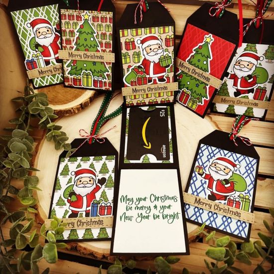Keywords: gift card tag holder