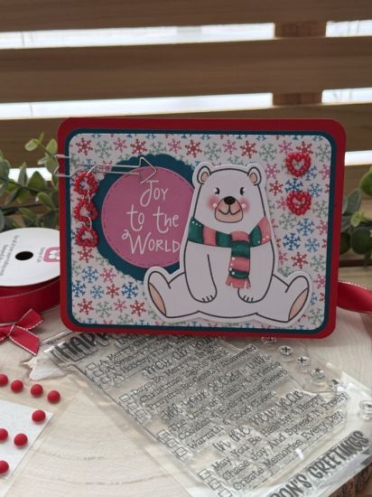 Keywords: polar bear Christmas