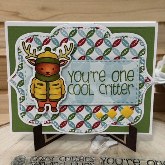 Keywords: deear, cozy GrandSideFoldCard