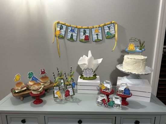 Keywords: frog party BannerDies