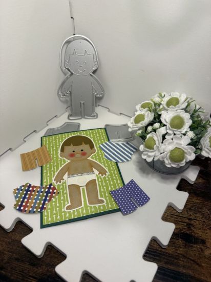 Keywords: Liam, boy, paper doll