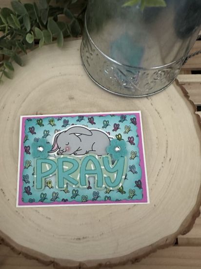 Keywords: bunny pray butterfly
