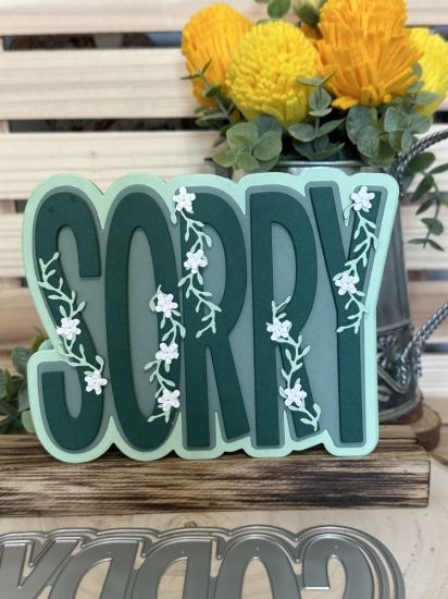 Keywords: sorry flowers vines sympathy