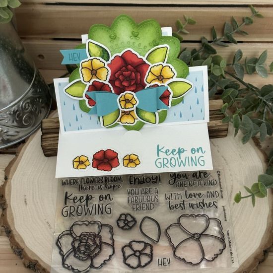 Keywords: stand up bow posies