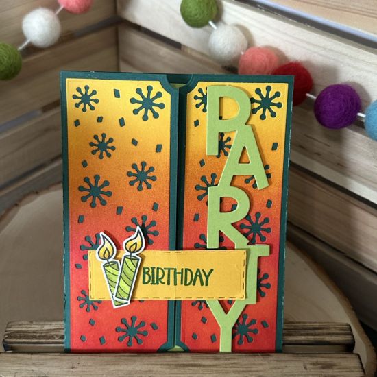Keywords: birthday candle ink blend
