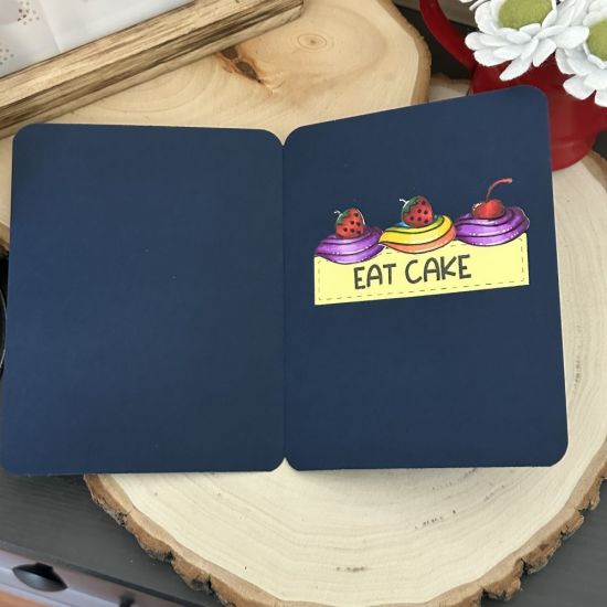 Keywords: piece cake stencil hat