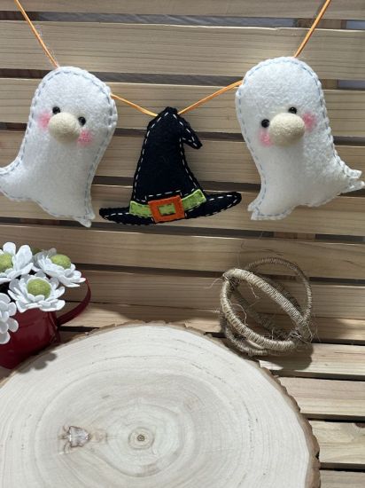 Keywords: ghost witch hat banner