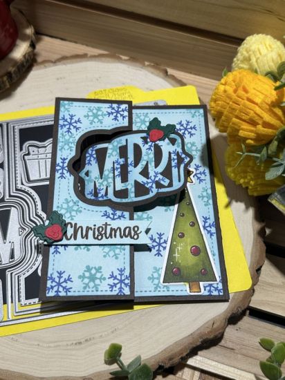 Keywords: merry Christmas flip snowflake