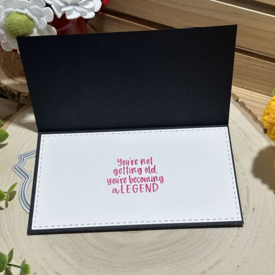 Keywords: happy birthday graceful mini slimline