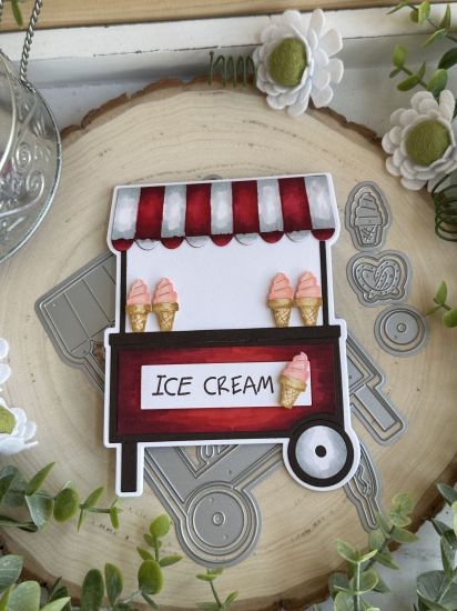 Keywords: ice cream food cart