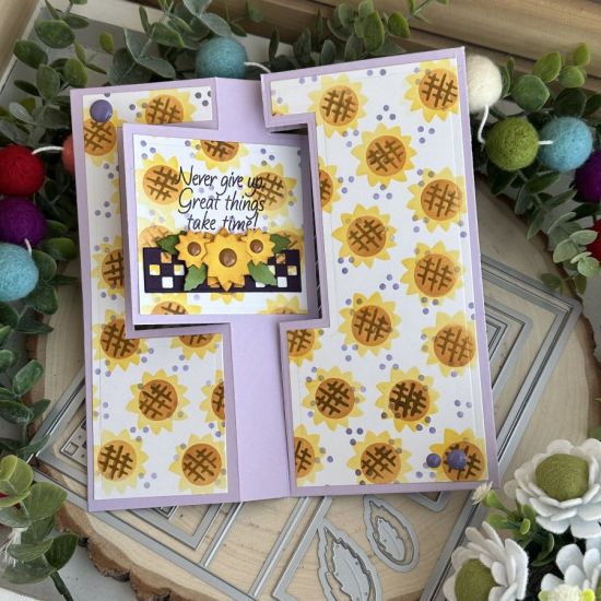 Keywords: flip it square sunflower