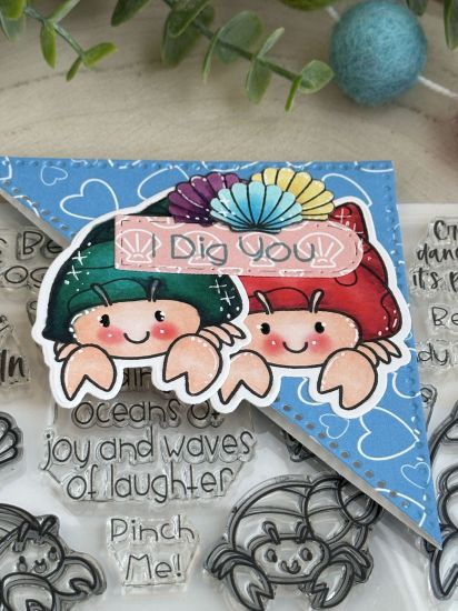 Keywords: hermit crab bookmark
