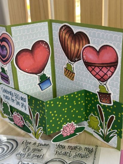 Keywords: frog hot air balloon