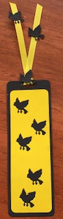 Birdie bookmark
A bookmark for a bird lover. 
Keywords: Birds bookmark