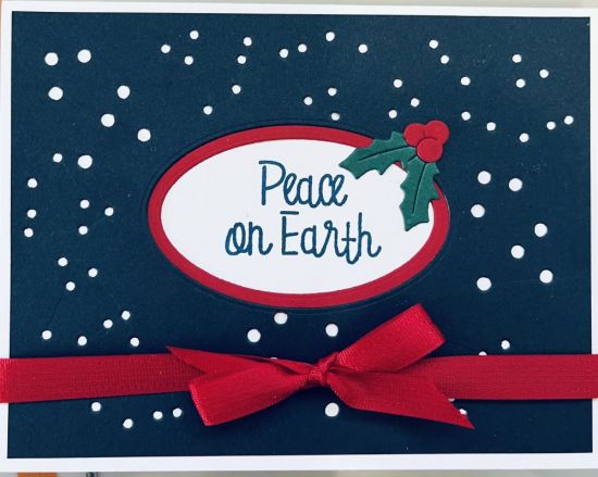 Peace on Earth
Peace on Earth with hole punched background
Keywords: Christmas Peace