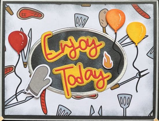 A BBQ Birthday Card
Front of a BBQ Birthday card for my Grill Master Hubby It is a "Frankencard" made up of multiple sets (See Products used section)
Keywords: BBQ 3D-Insert