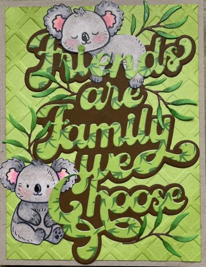 Koalaty friends are family
Keywords: Koalas friends family